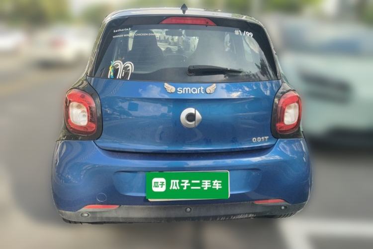 Used smart forfour 2016 1.0L 52 kW Passion Edition Rear