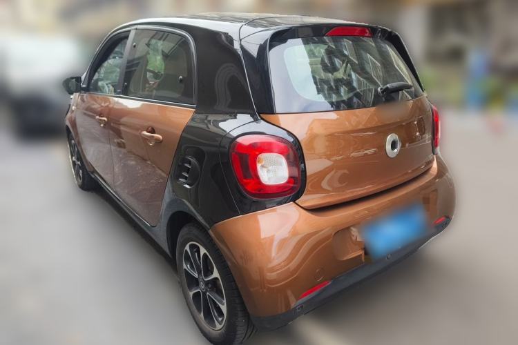 Used smart forfour 2016 1.0L 52 kW Passion Edition Rear Left 45 Deg