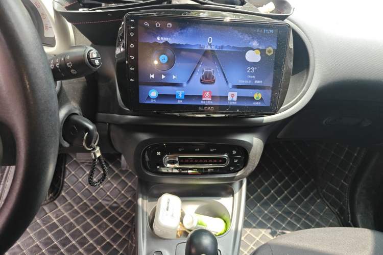 Used smart forfour 2016 1.0L 52 kW Dynamic Edition Audio And AC Panel
