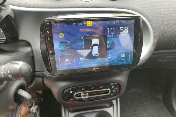 Used smart forfour 2016 1.0L 52 kW Passion Edition Audio And AC Panel