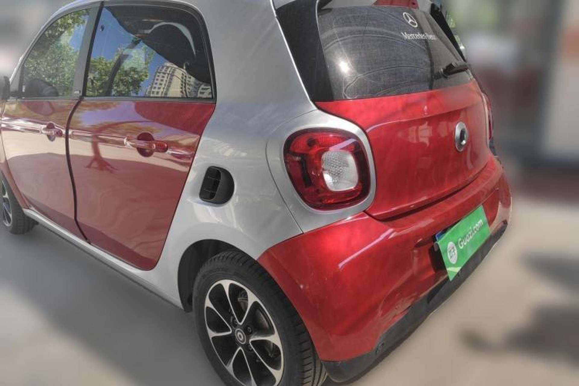 Used smart forfour 2016 1.0L 52 kW Passion Edition Rear Left 45 Deg
