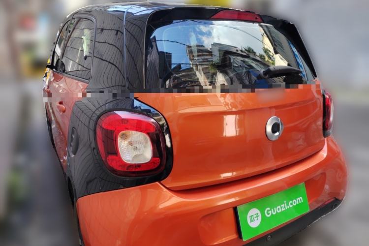 Used smart forfour 2016 1.0L 52 kW Passion Edition Rear Left 45 Deg
