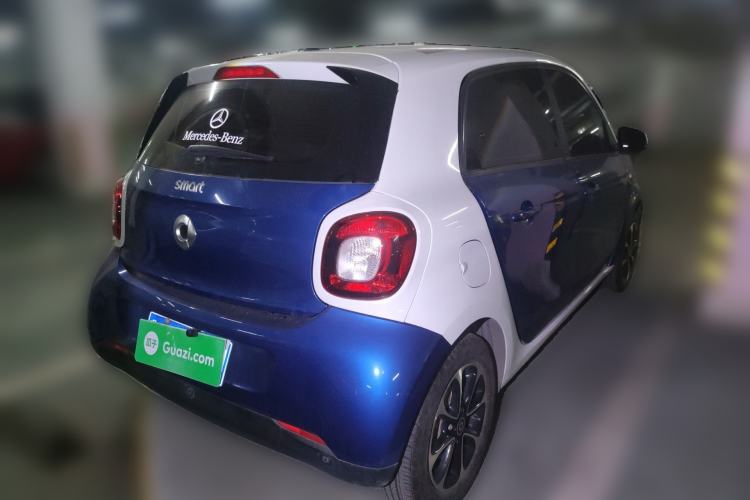 Used smart forfour 2016 1.0L 52 kW Passion Edition Rear Right 45 Deg