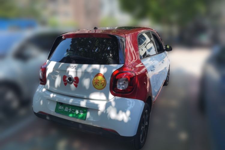 Used smart forfour 2016 1.0L 52 kW Passion Edition Rear Right 45 Deg