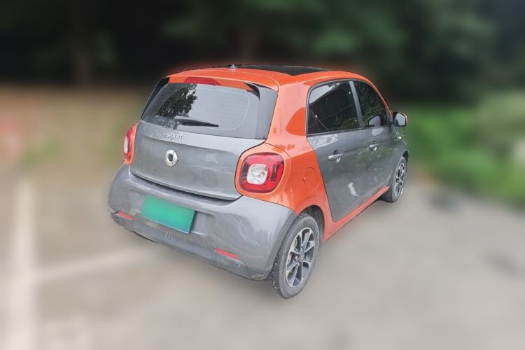 Used smart forfour 2016 1.0L 52 kW Passion Edition Rear Right 45 Deg