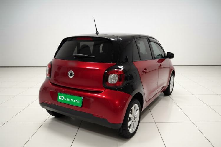 Used smart forfour 2016 1.0L 52 kW Dynamic Edition Rear Right 45 Deg
