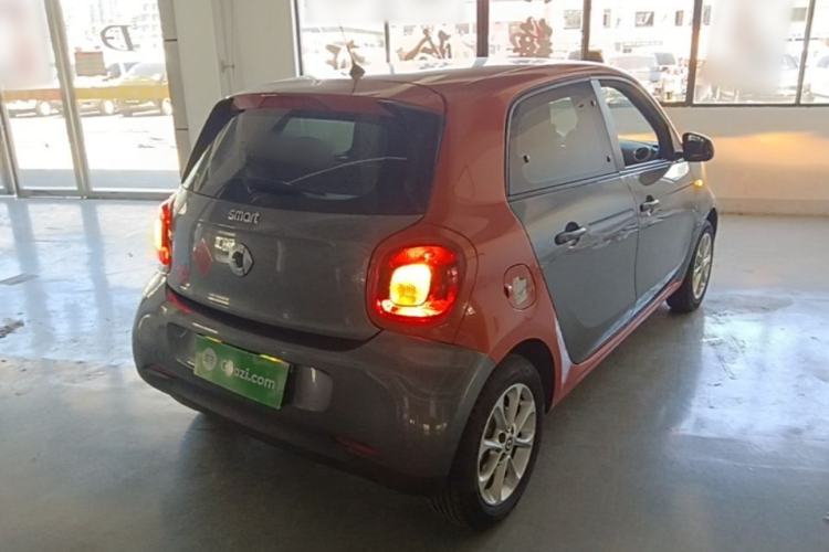Used smart forfour 2016 1.0L 52 kW Dynamic Edition Rear Right 45 Deg