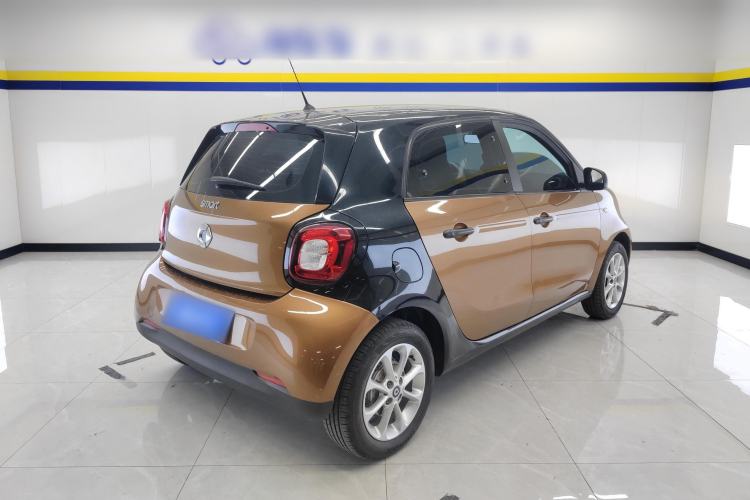 Used smart forfour 2016 1.0L 52 kW Dynamic Edition Rear Right 45 Deg