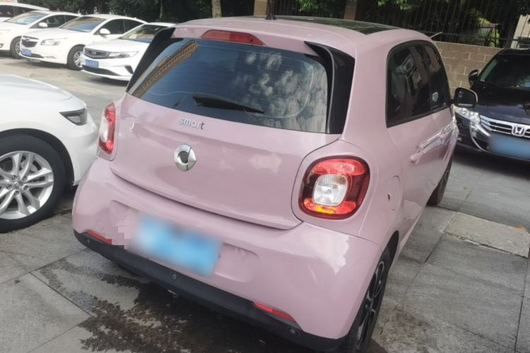 Used smart forfour 2016 1.0L 52 kW Passion Edition Rear Right 45 Deg