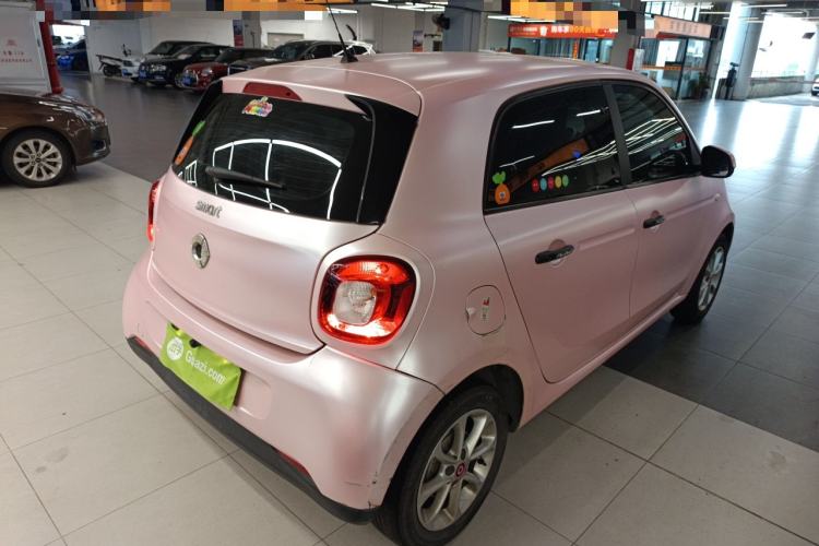 Used smart forfour 2016 1.0L 52 kW Dynamic Edition Rear Right 45 Deg