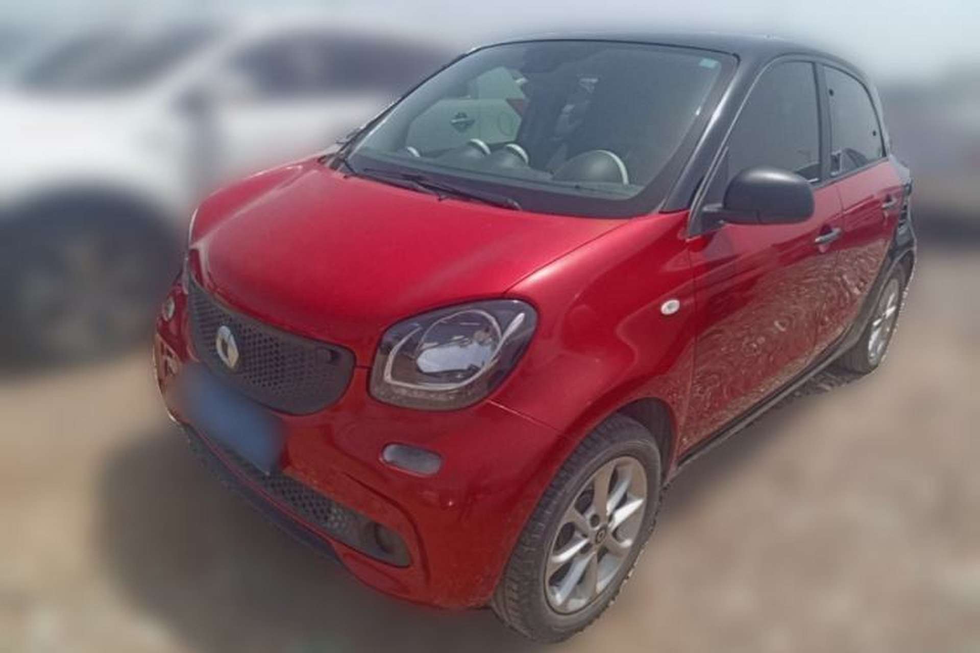Used smart forfour 2016 1.0L 52 kW Dynamic Edition Front Left 45 Deg