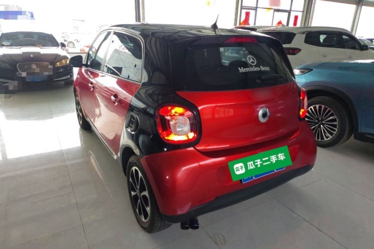 Used smart forfour 2016 1.0L 52 kW Passion Edition Rear Left 45 Deg