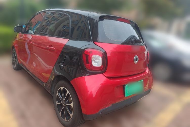 Used smart forfour 2016 1.0L 52 kW Passion Edition Rear Left 45 Deg