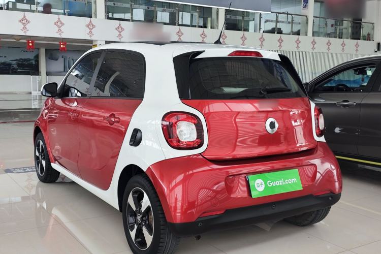Used smart forfour 2016 1.0L 52 kW Passion Edition Rear Left 45 Deg