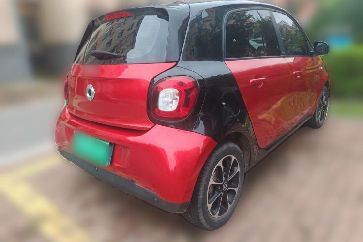 Used smart forfour 2016 1.0L 52 kW Passion Edition Rear Right 45 Deg