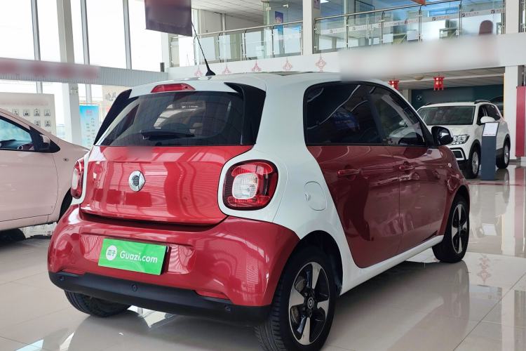 Used smart forfour 2016 1.0L 52 kW Passion Edition Rear Right 45 Deg