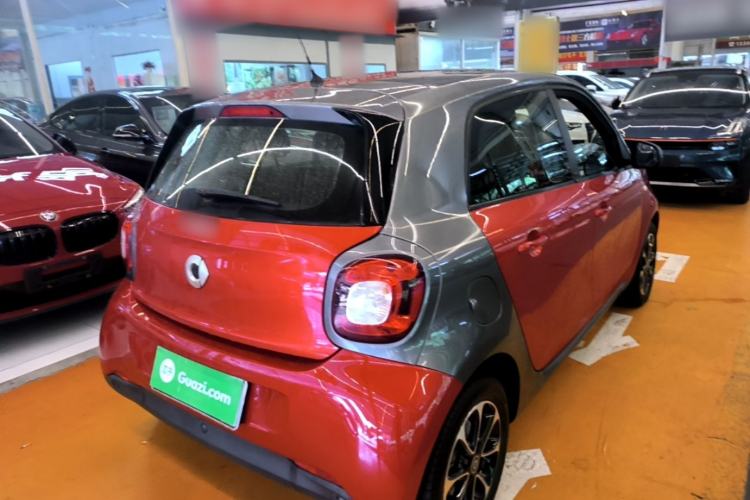 Used smart forfour 2016 1.0L 52 kW Passion Edition Rear Right 45 Deg