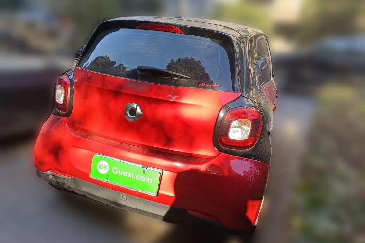 Used smart forfour 2016 1.0L 52 kW Passion Edition Rear Right 45 Deg