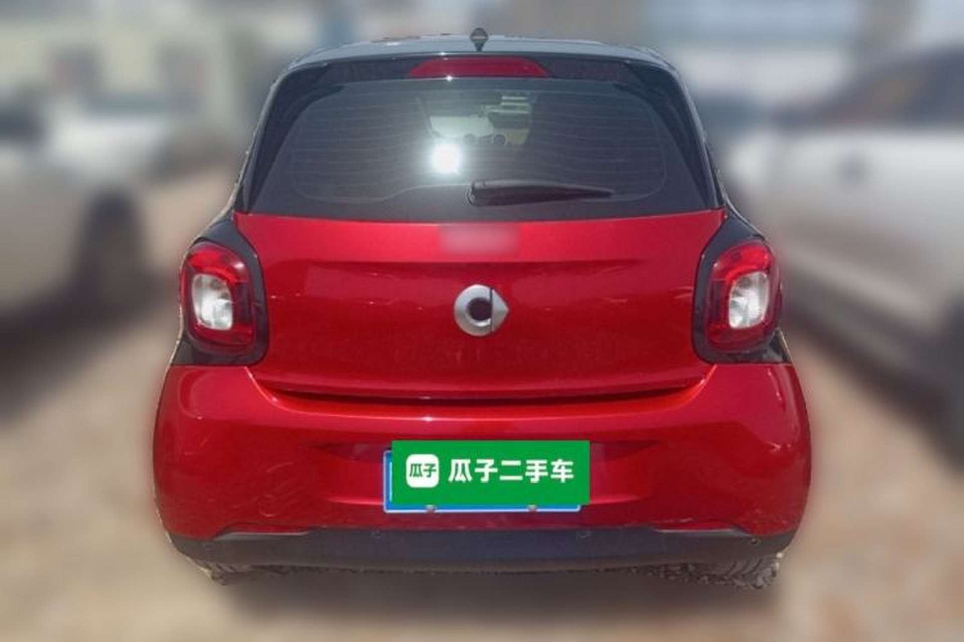 Used smart forfour 2016 1.0L 52 kW Dynamic Edition Rear