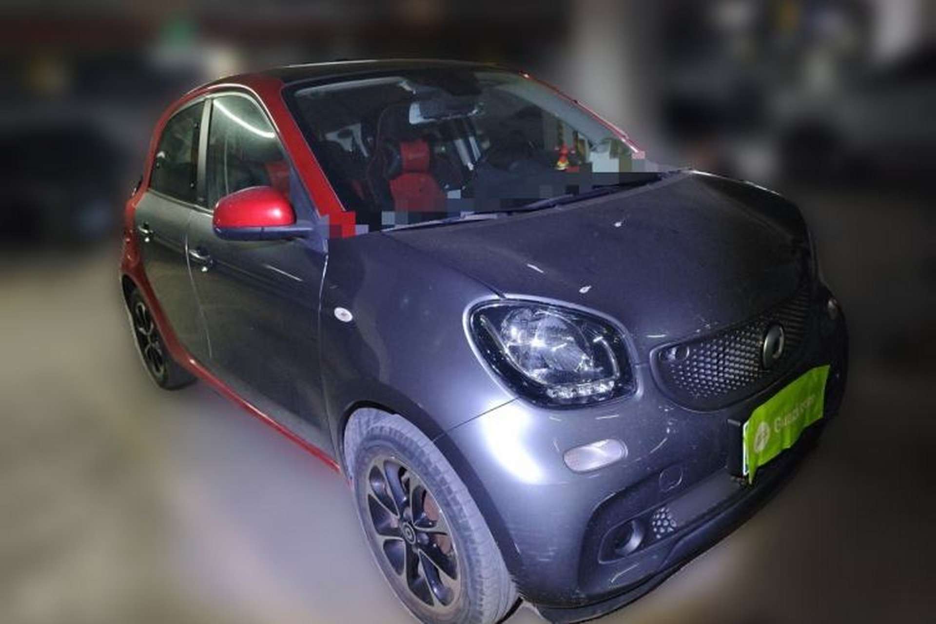 Used smart forfour 2016 1.0L 52 kW Passion Edition Front Right 45 Deg