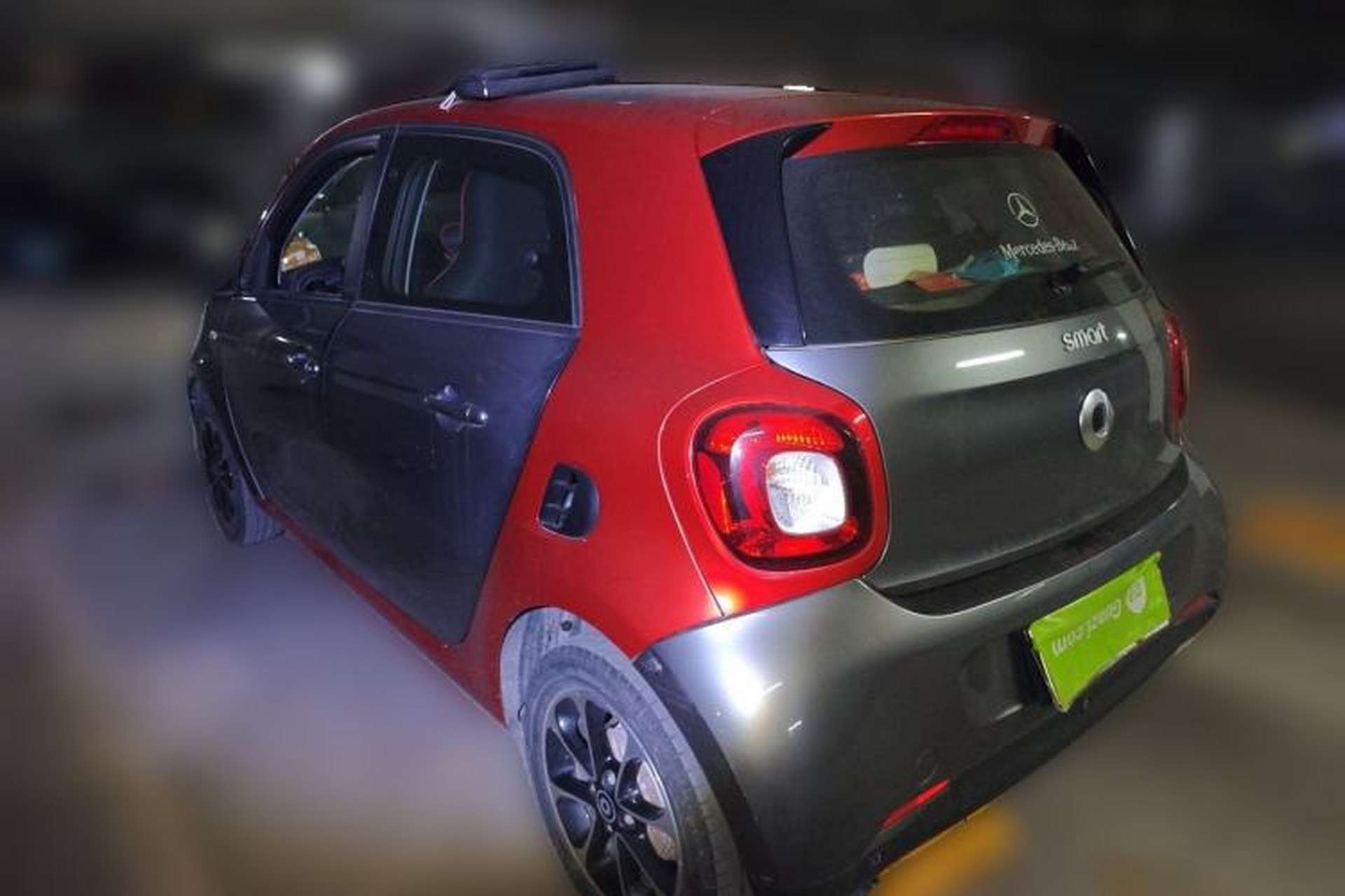Used smart forfour 2016 1.0L 52 kW Passion Edition Rear Left 45 Deg