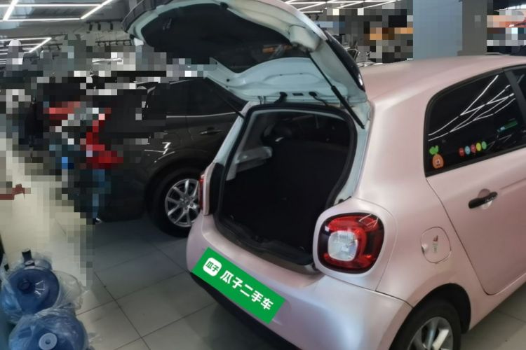 Used smart forfour 2016 1.0L 52 kW Dynamic Edition Trunk