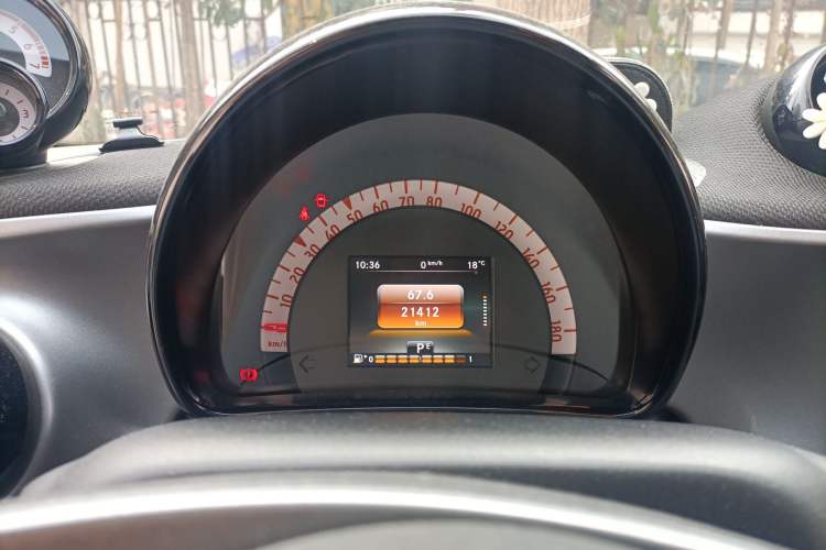 Used smart forfour 2016 0.9T 66 kW Pioneer Edition Instrument Cluster