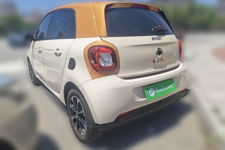 Used smart forfour 2016 1.0L 52 kW Passion Edition Rear Left 45 Deg