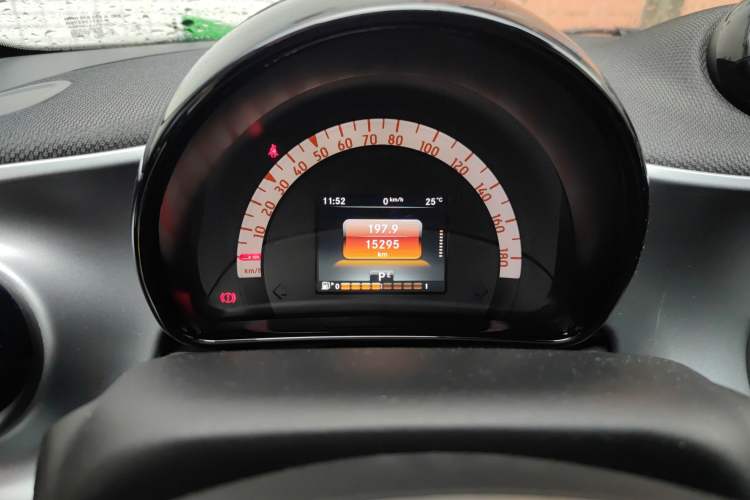 Used smart forfour 2017 0.9T 66kW Beloved Special Edition Odometer Close Up