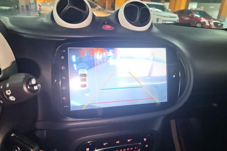 Used smart forfour 2018 1.0L 52 kW Dynamic Edition Audio And AC Panel