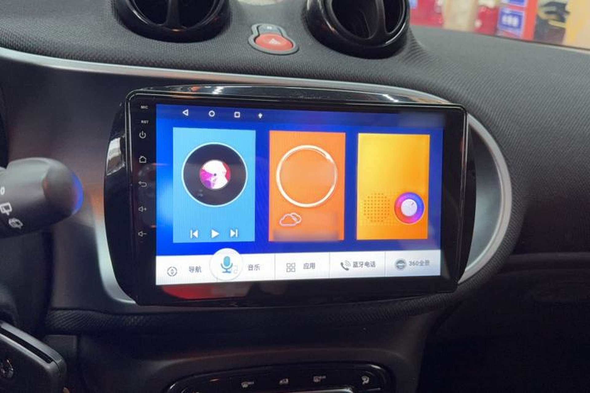 Used smart forfour 2018 1.0L 52kW Passion Edition Audio And AC Panel
