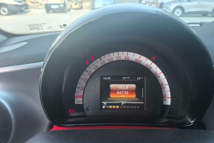 Used smart forfour 2018 1.0L 52kW Passion Edition Odometer Close Up