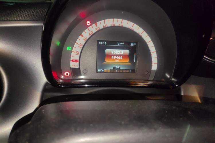 Used smart forfour 2018 1.0L 52kW Passion Edition Odometer Close Up