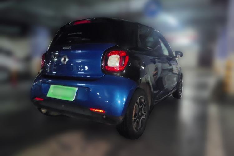 Used smart forfour 2018 1.0L 52kW Passion Edition Rear Right 45 Deg