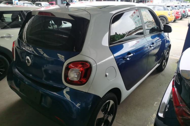 Used smart forfour 2018 1.0L 52kW Passion Edition Rear Right 45 Deg