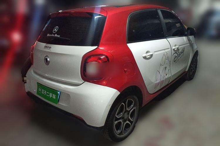 Used smart forfour 2018 0.9T 66 kW Pioneer Edition Rear Right 45 Deg