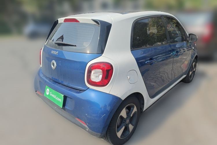 Used smart forfour 2018 1.0L 52kW Passion Edition Rear Right 45 Deg