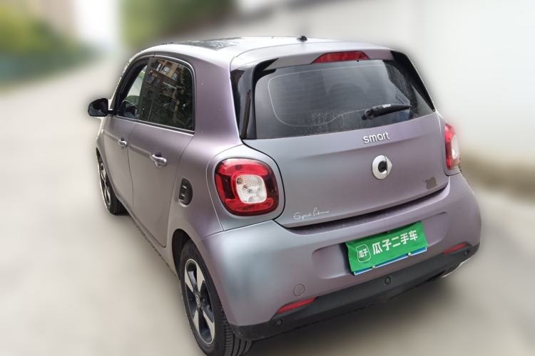 Used smart forfour 2018 1.0L 52kW Passion Edition Rear Left 45 Deg
