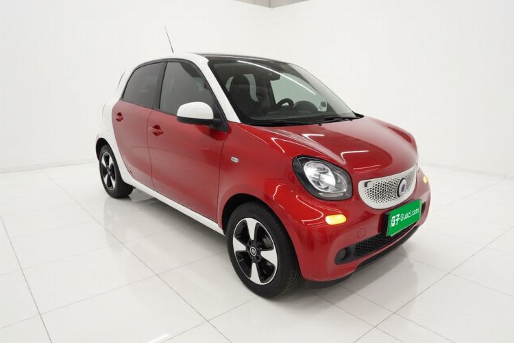 Used smart forfour 2018 1.0L 52kW Passion Edition Front Right 45 Deg
