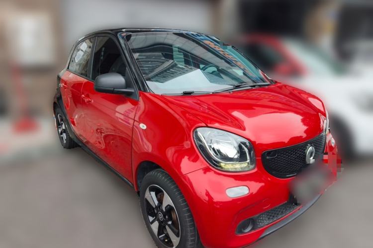 Used smart forfour 2018 1.0L 52kW Passion Edition Front Right 45 Deg