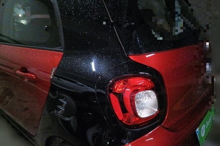 Used smart forfour 2018 1.0L 52kW Passion Edition Rear Left 45 Deg