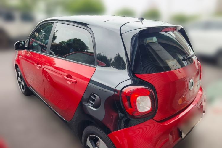 Used smart forfour 2018 1.0L 52kW Passion Edition Rear Left 45 Deg