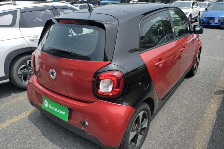 Used smart forfour 2018 1.0L 52kW Passion Edition Rear Right 45 Deg