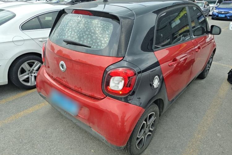 Used smart forfour 2018 1.0L 52kW Passion Edition Rear Right 45 Deg