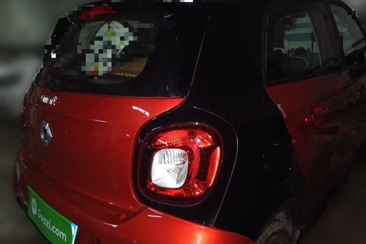 Used smart forfour 2018 1.0L 52kW Passion Edition Rear Right 45 Deg