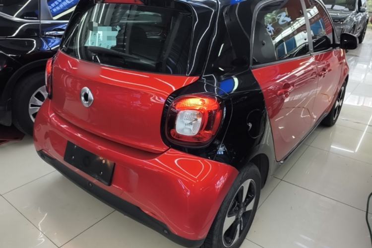 Used smart forfour 2018 1.0L 52kW Passion Edition Rear Right 45 Deg