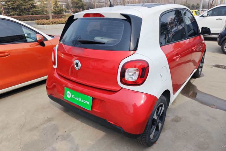 Used smart forfour 2018 1.0L 52kW Passion Edition Rear Right 45 Deg