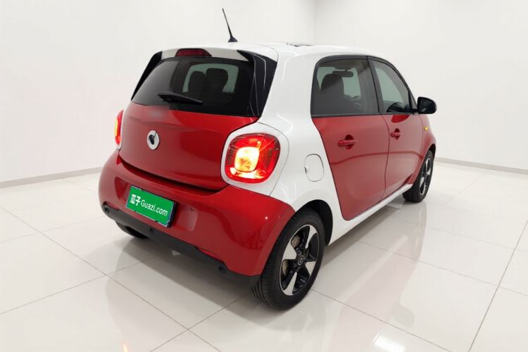 Used smart forfour 2018 1.0L 52kW Passion Edition Rear Right 45 Deg