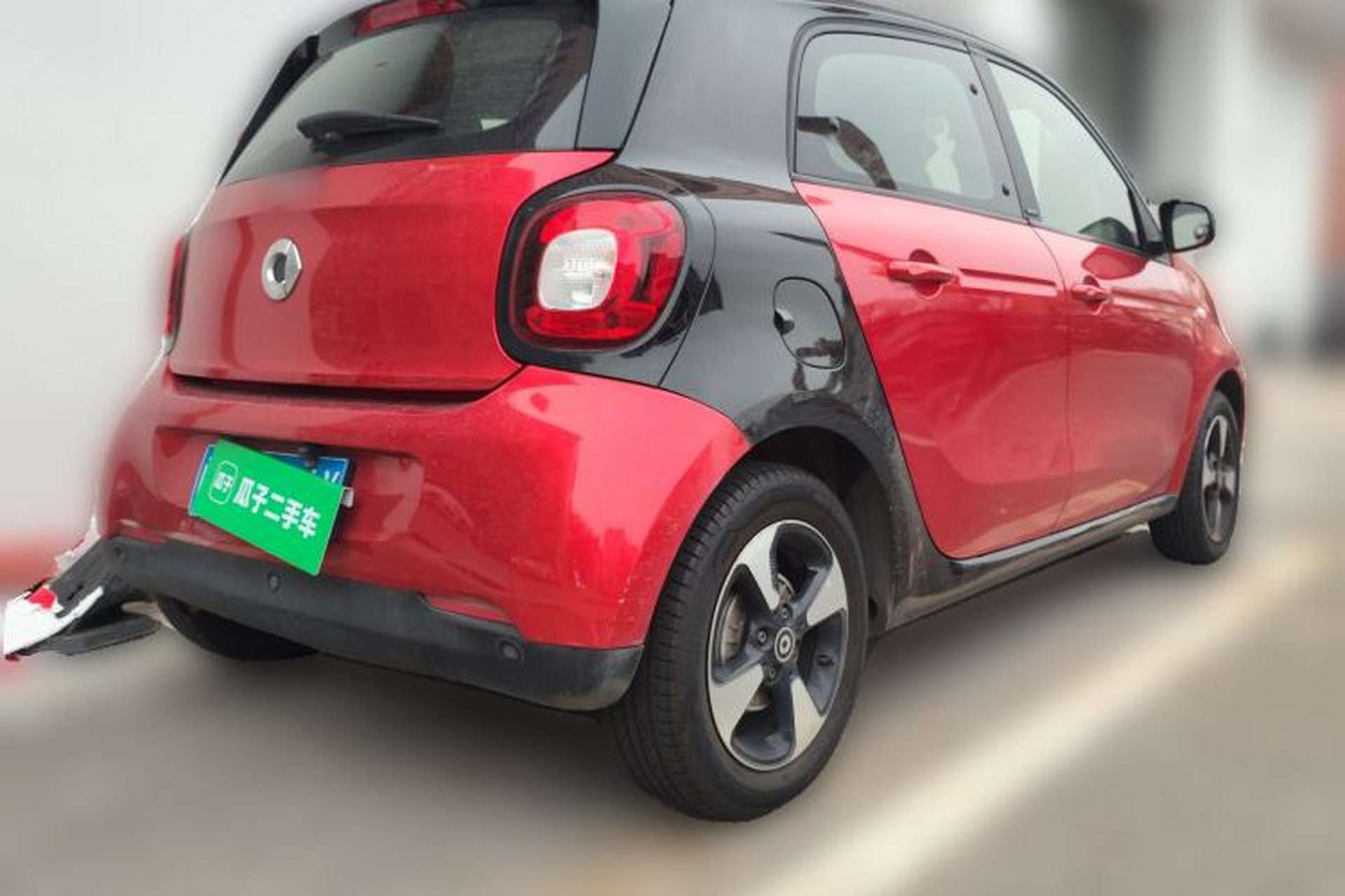 Used smart forfour 2018 0.9T 66 kW Fashion Edition Rear Right 45 Deg