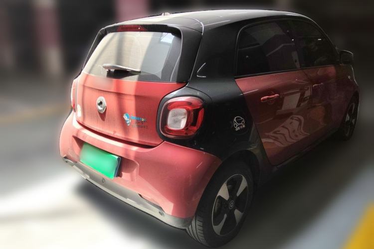 Used smart forfour 2018 1.0L 52kW Passion Edition Rear Right 45 Deg